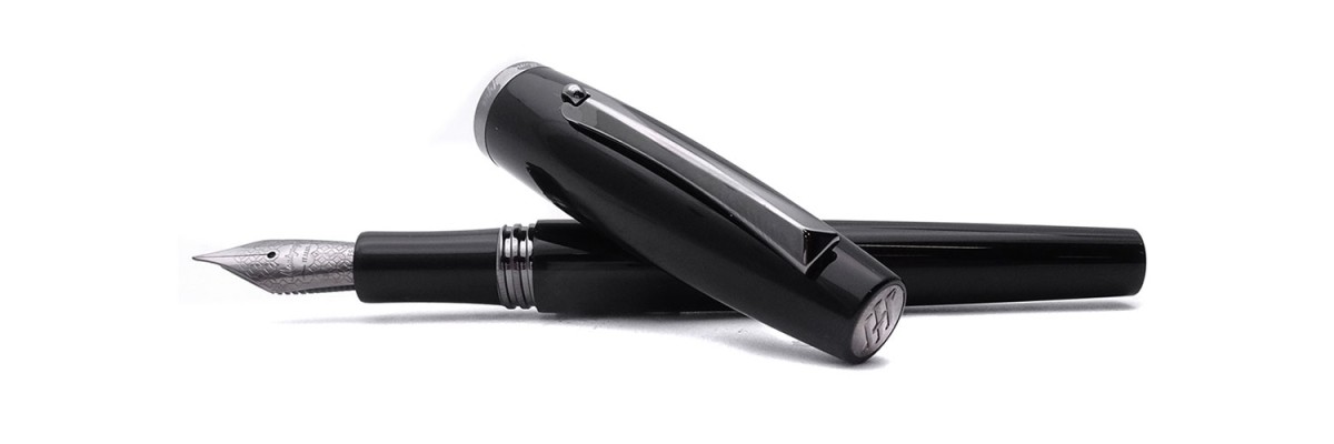 Montegrappa - Manager - Black Ruthenium - Fountain Pen