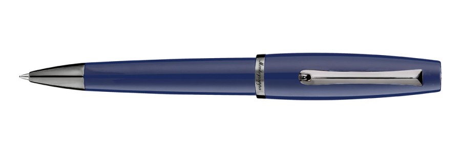 Montegrappa - Manager - Blue Ruthenium - Ballpoint Pen