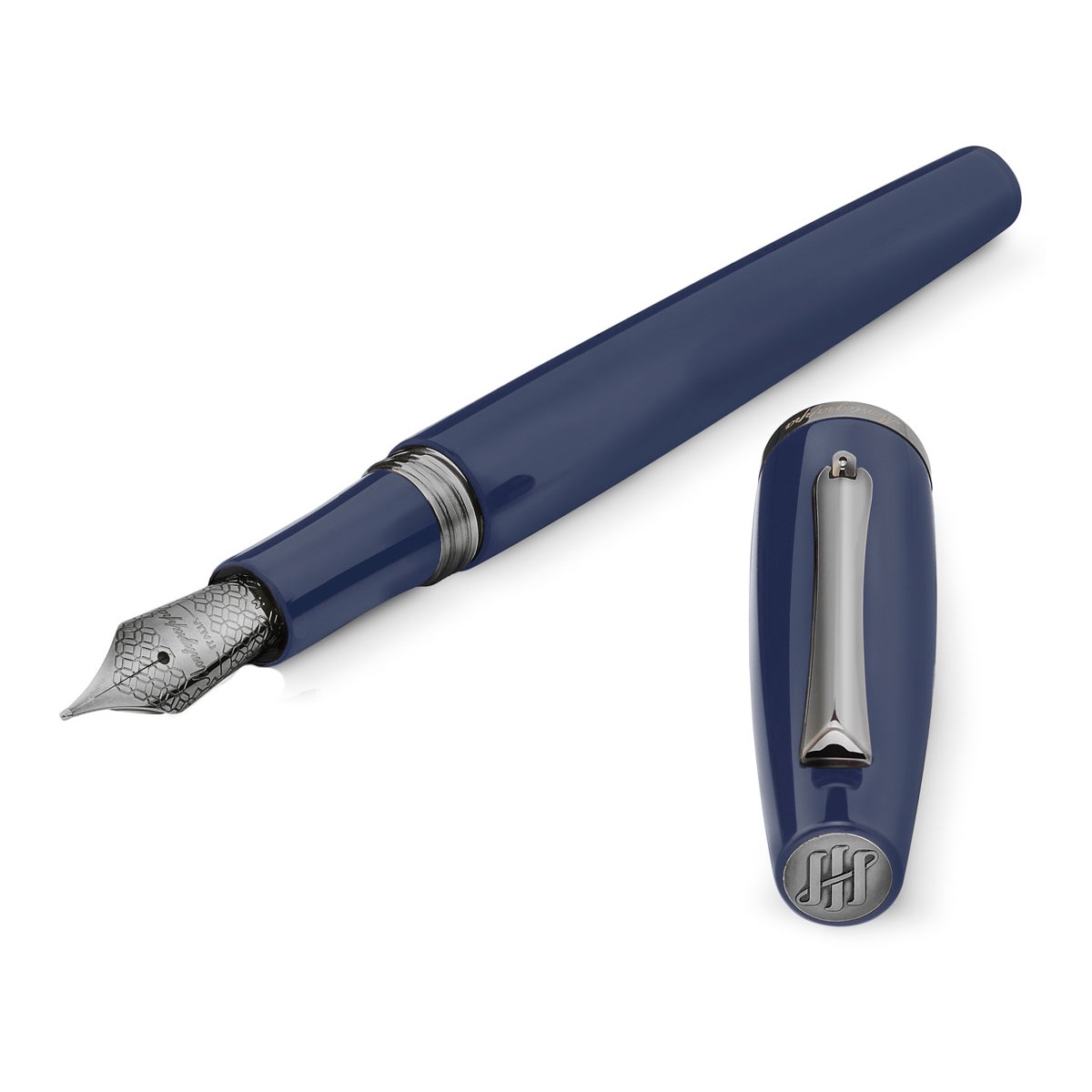 Montegrappa - Manager - Blue Ruthenium - Fountain Pen