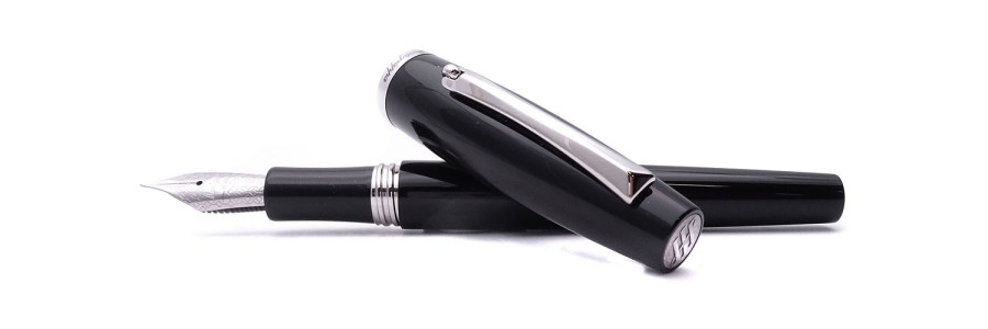 Montegrappa - Manager - Black Steel - Fountain Pen