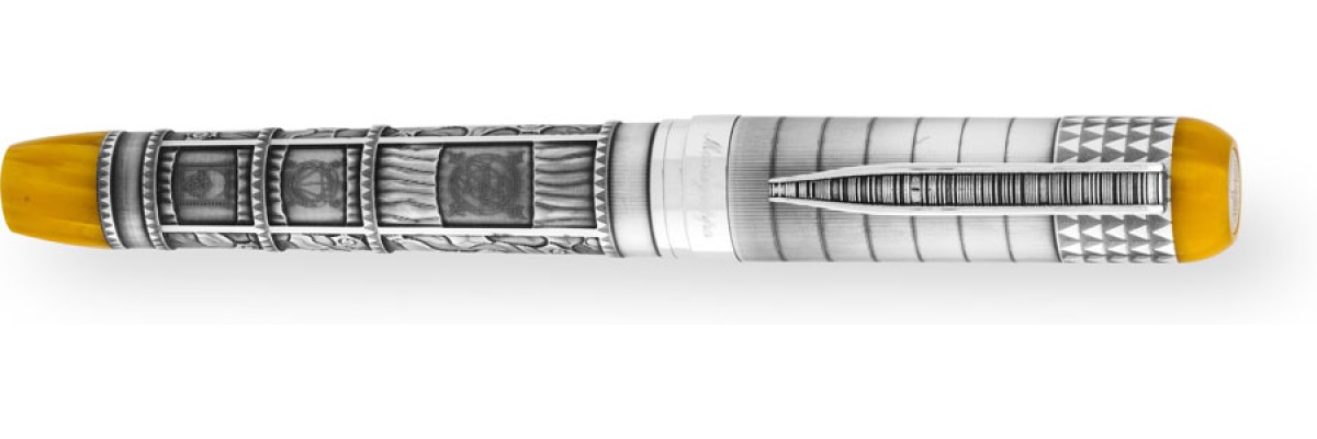 Montegrappa - Memory Pen - Stilografica Argento