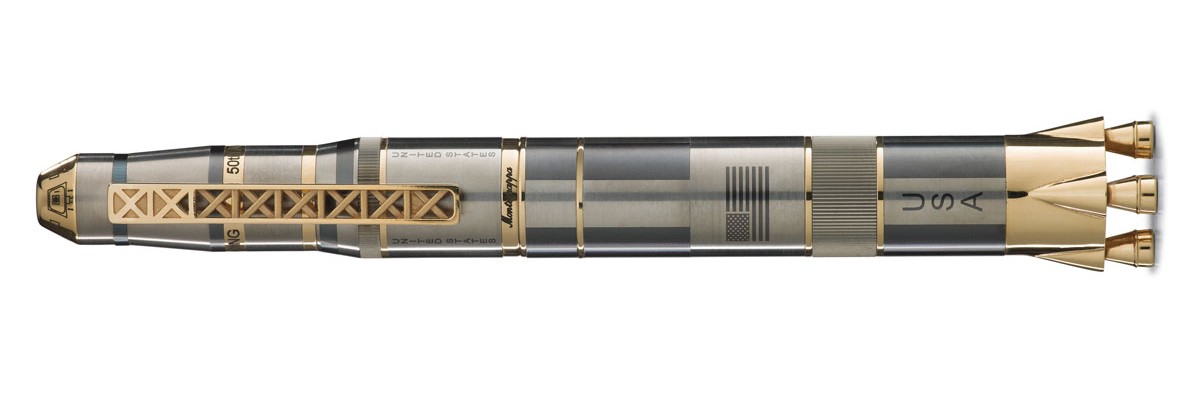 Montegrappa - Moon Landing L.E. - Titanium and Gold - Fountain Pen