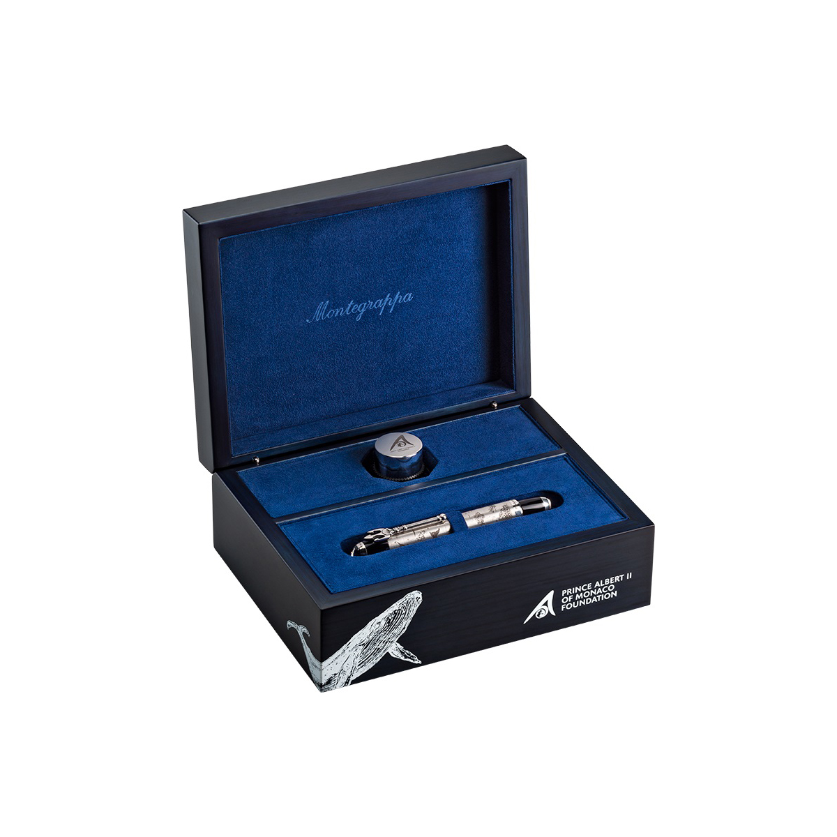 Montegrappa - Prince Albert II - Roller Argento