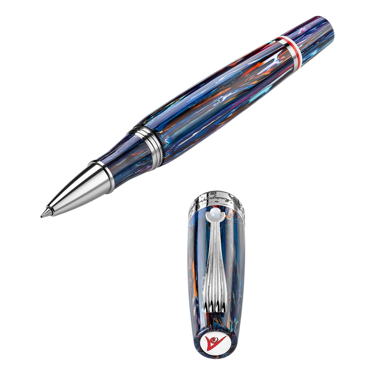 Montegrappa - Prince Albert II De Monaco - I colori dell'Oceano - Rollerball Pen