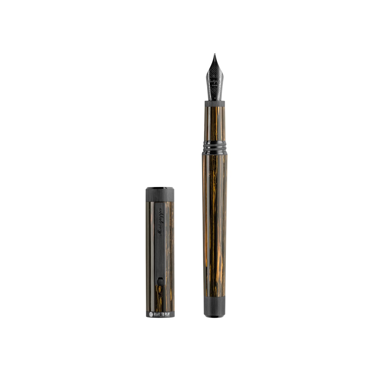 Montegrappa - Right To Play - Stilografica - Pennino Oro