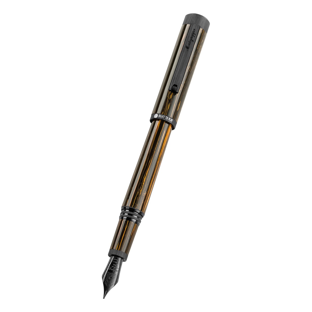 Montegrappa - Right To Play - Stilografica - Pennino Oro