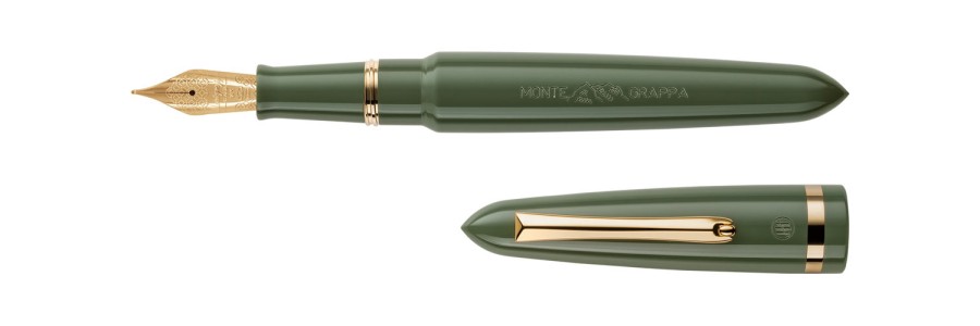 Montegrappa - Venetia - Lagoon Green - Stilografica - Pennino Oro 14kt.