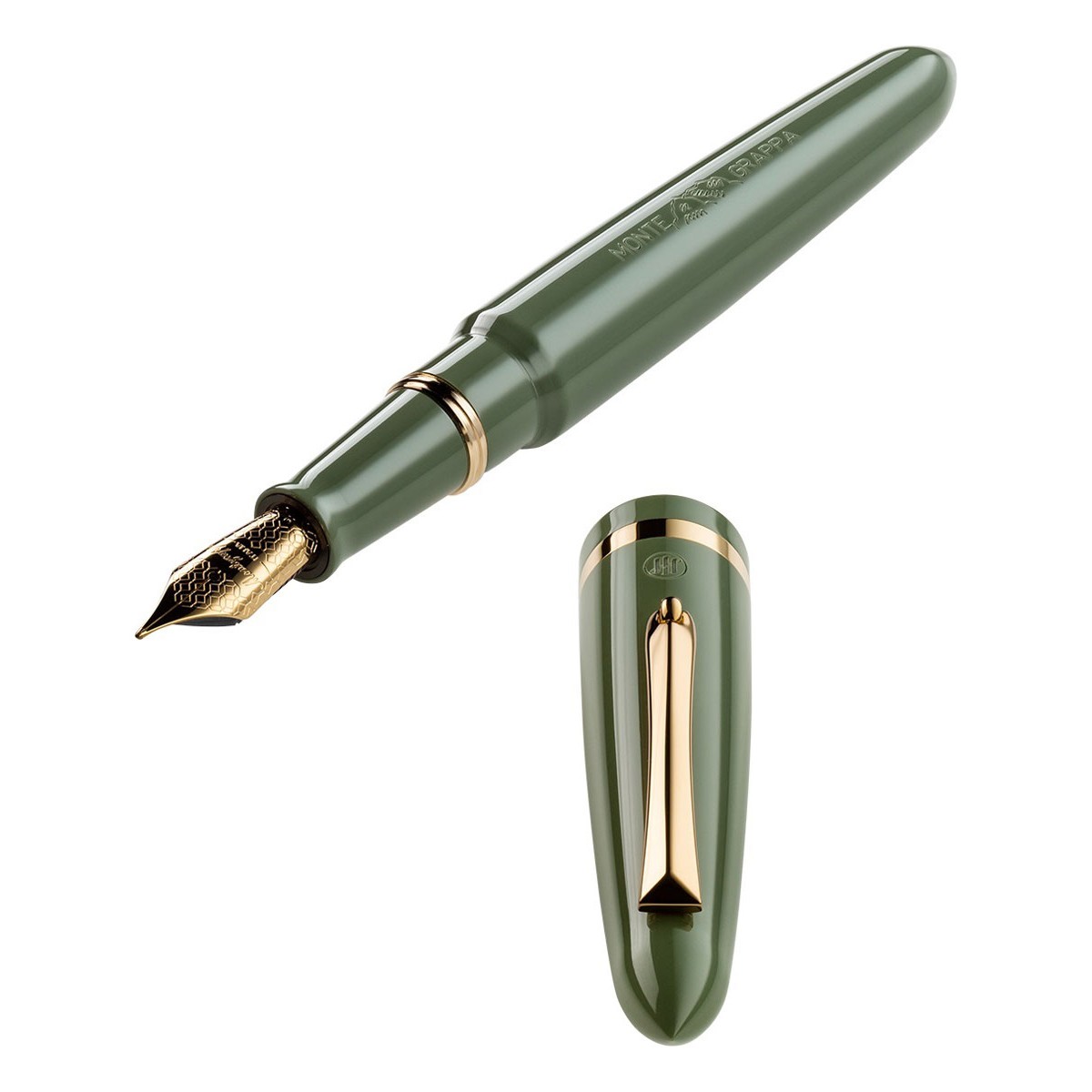 Montegrappa - Venetia - Lagoon Green - Stilografica - Pennino Oro 14kt.