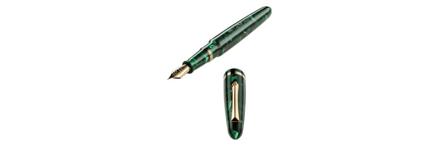 Montegrappa - Venetia - Conifer - Stilografica - Pennino Oro 14kt.