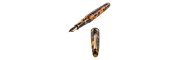 Montegrappa - Venetia - Havana Ambra - Stilografica - Pennino Oro 14kt.