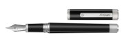 Montegrappa - Zero - Stilografica - Nera Palladio