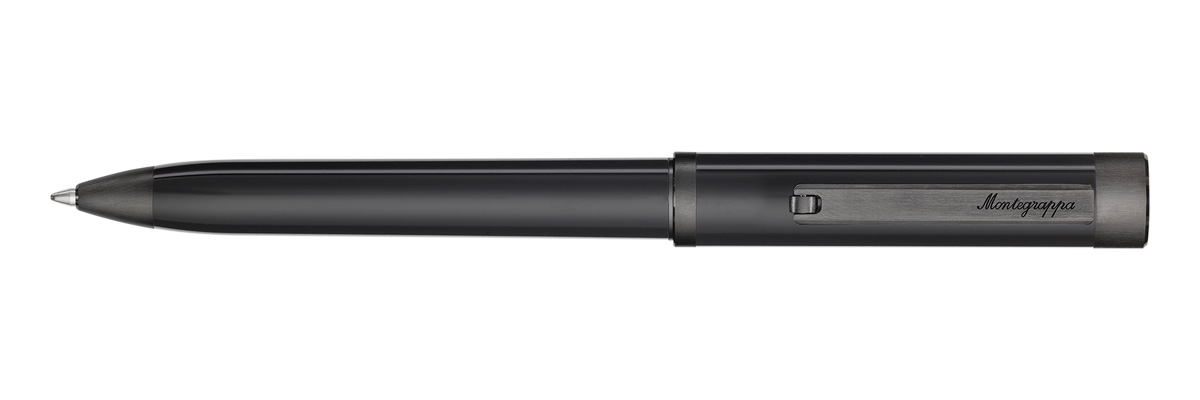 Montegrappa - Zero - Ballpoint Pen - Ultra Black Ruthenium