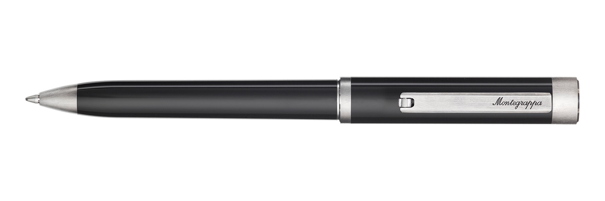 Montegrappa - Zero - Penna a sfera - Nera Palladio