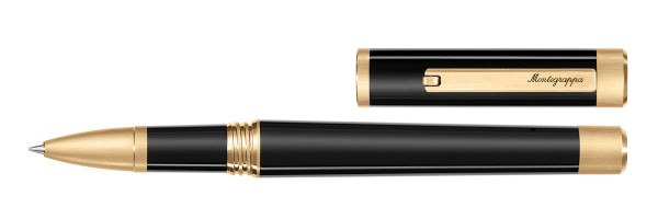 Montegrappa - Zero - Roller - Nera Oro Giallo