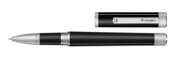 Montegrappa - Zero - Rollerball Pen - Black Palladium