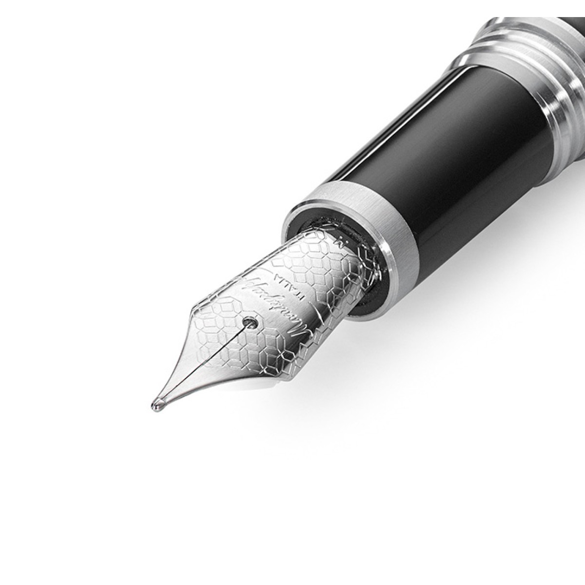 Montegrappa - Zero - Stilografica - Nera Palladio