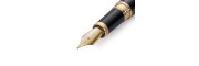 Montegrappa - Zero - Fountain Pen - Black Yellow Gold