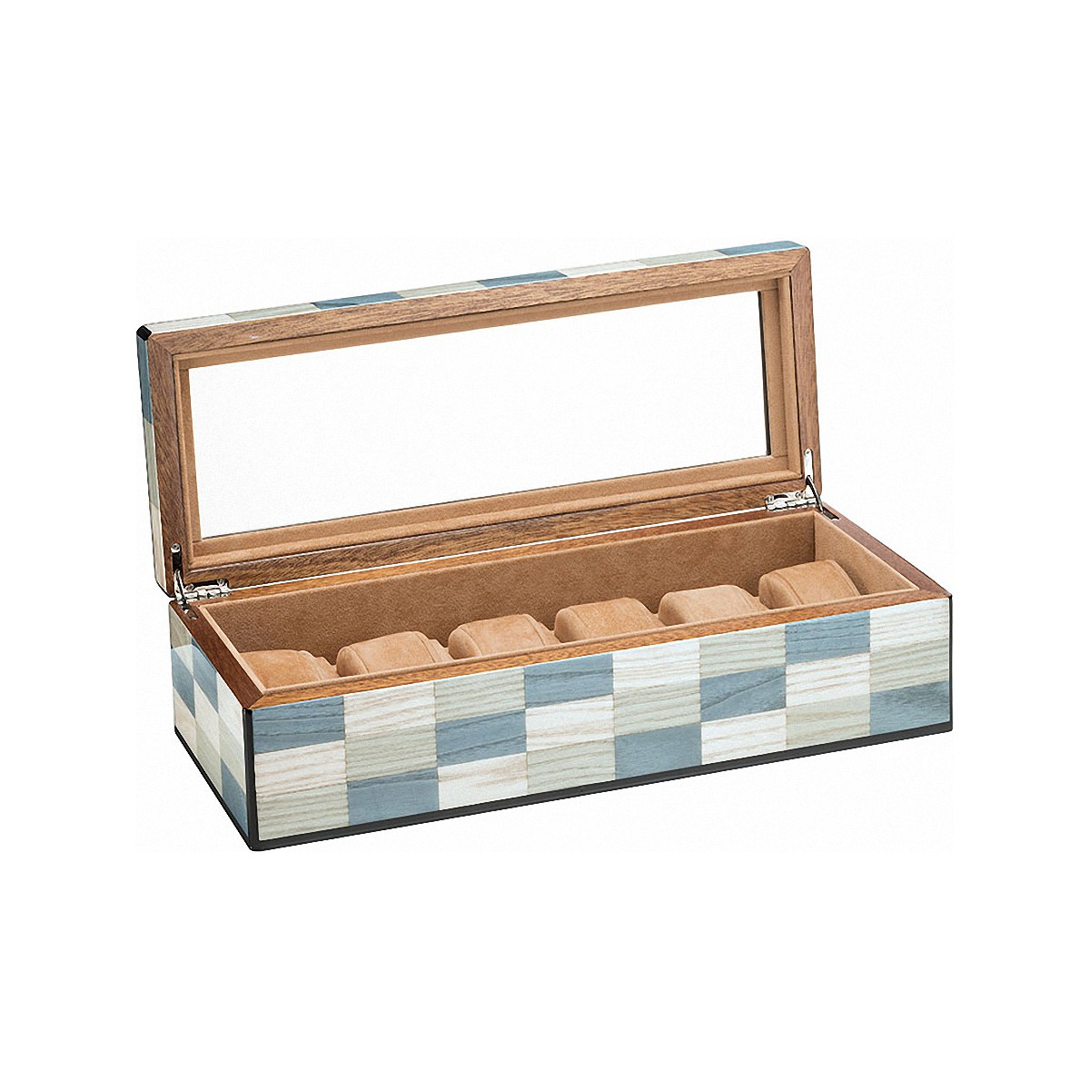 Morici - Laguna Watch Case - Laquered wood - 6 seats