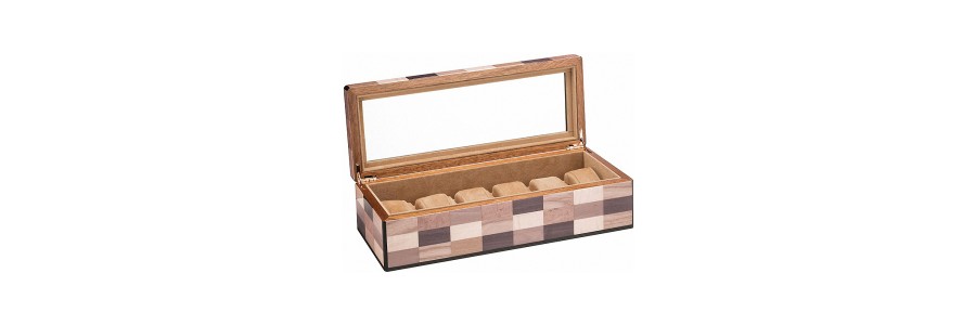 Morici - Sestiere Watch Case - Laquered wood - 6 seats