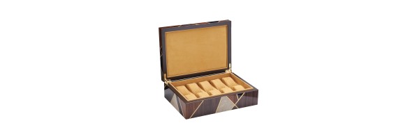 Morici - Tellux Vulcano Watch Case - Laquered wood - 10 seats