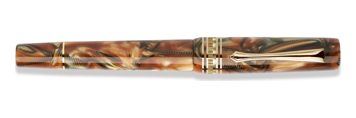 Nettuno - N-E - Anemone Yellow Gold - Rollerball pen