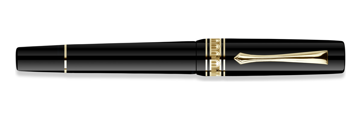 Nettuno - N-E - Pelagos Yellow Gold - Fountain pen