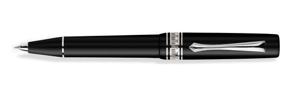 Nettuno - N-E - Pelagos - Matte Black - Palladium - Ballpoint pen