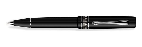 Nettuno - N-E - Pelagos - Matte Black - Ruthenium - Ballpoint pen