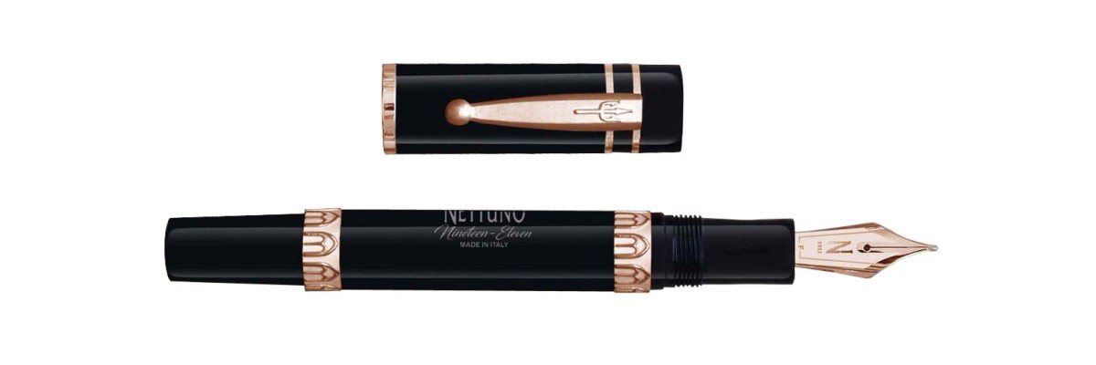 Crono Rose Gold - Fountain Pen - Nettuno Nineteen Eleven