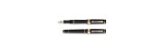 Nettuno - Superba - Fountain Pen - Black 14Kt.