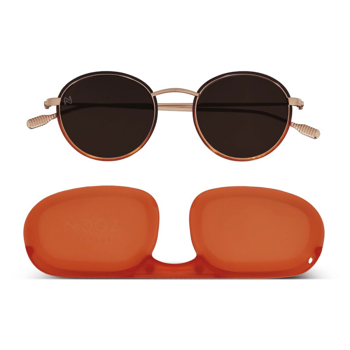 Nooz - Dual Sunglasses - Ela - Brown Bronze