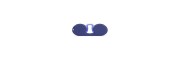 Nooz - Reading glasses - Oval - Navy Blue