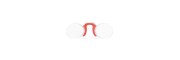 Nooz - Reading glasses - Oval - Tomato