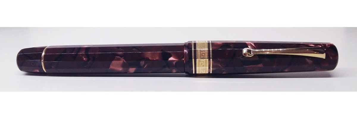 Omas - Extra - Bordeaux Celluloid - Original from 1992 - Fountain pen