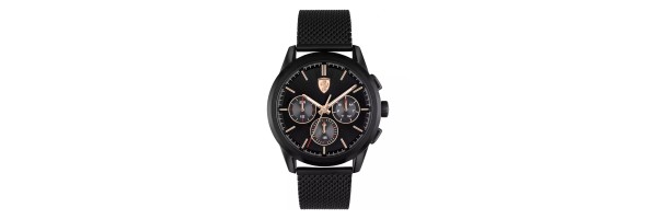 Watch - Scuderia Ferrari - Grand Tour - Steel Black