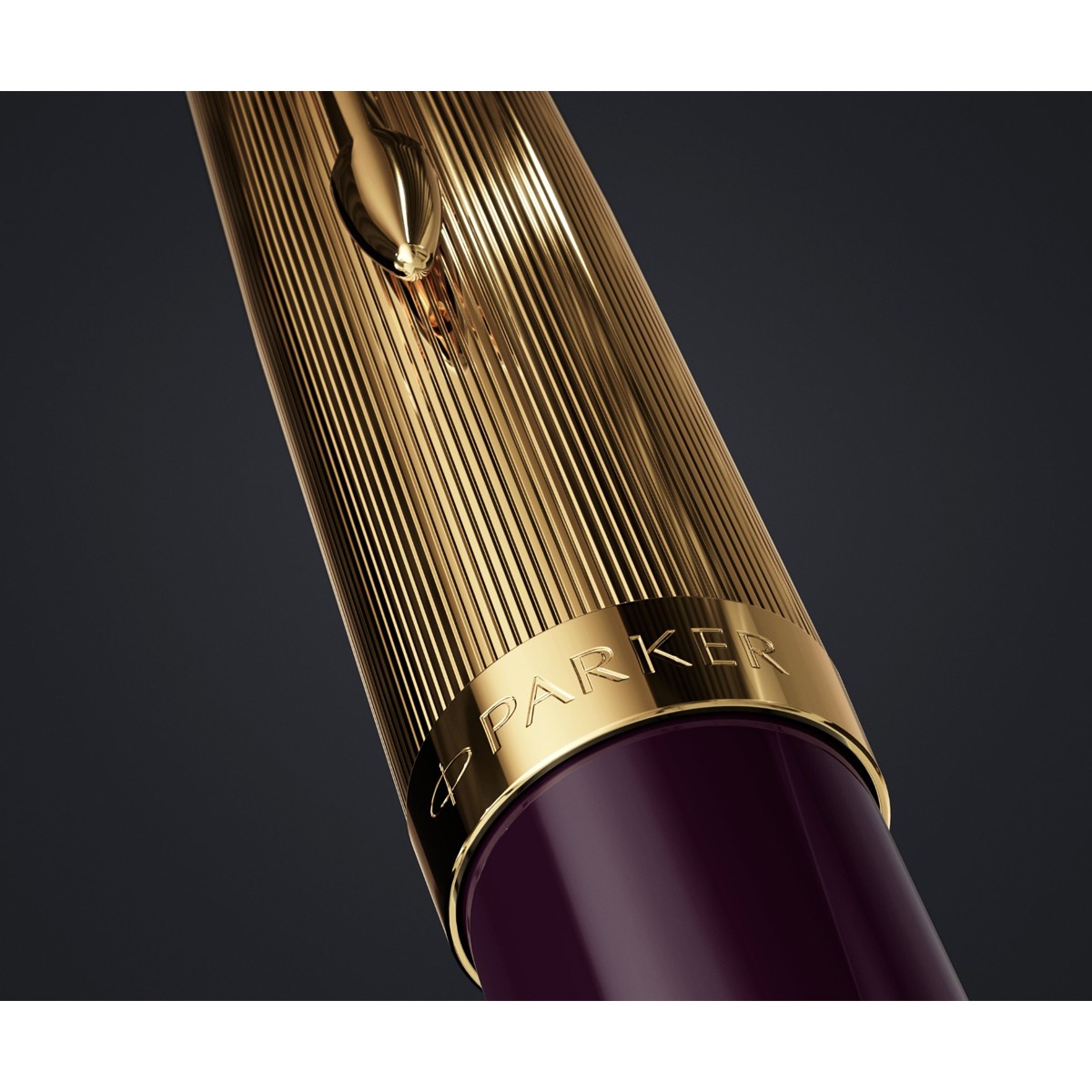 Parker - 51 Deluxe - Plum - Fountain Pen