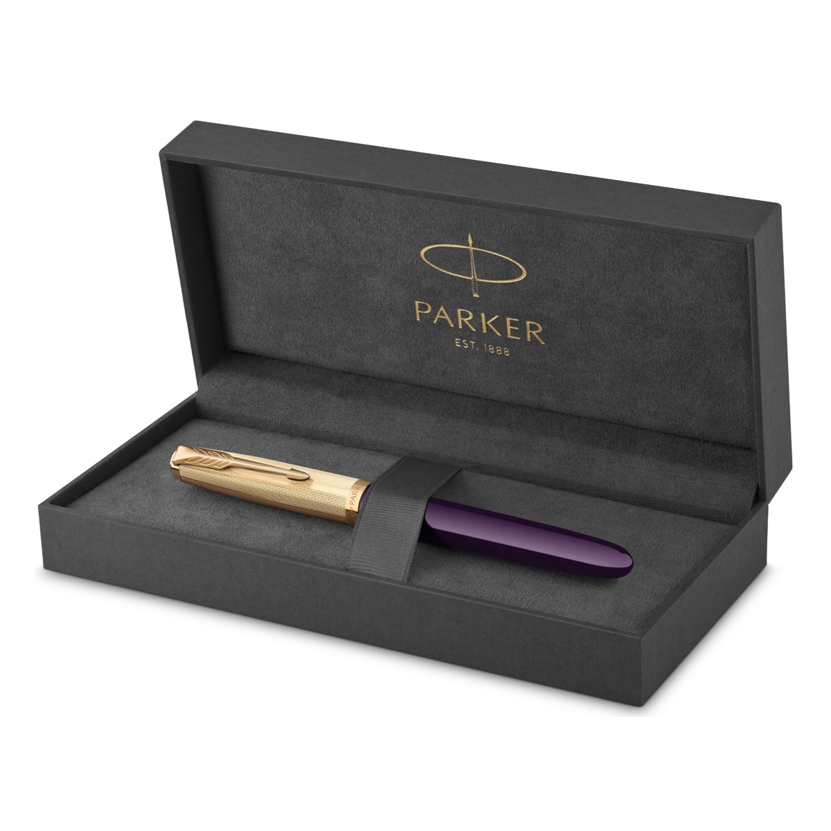 Parker - 51 Deluxe - Plum - Fountain Pen