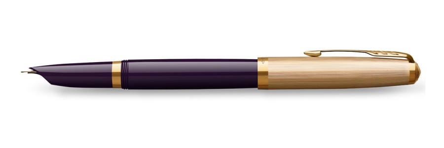 Parker - 51 Deluxe - Plum - Stilografica