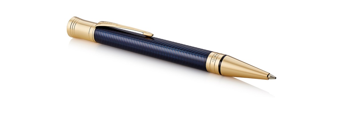 Parker - Duofold - Prestige Blue GT Chevron - Penna a sfera