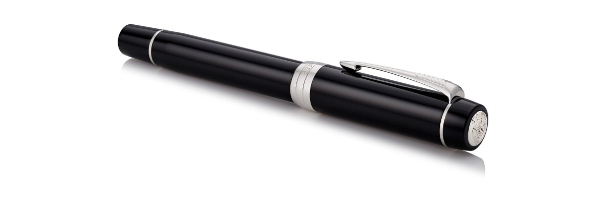 Parker - Duofold - Centennial Classic Black CT - Fountain Pen