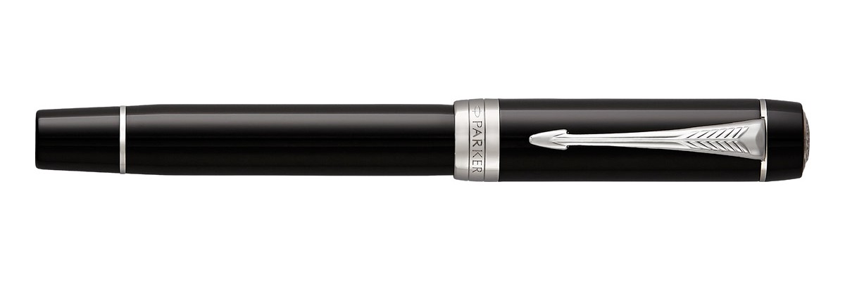 Parker - Duofold - Centennial Classic Black CT - Fountain Pen