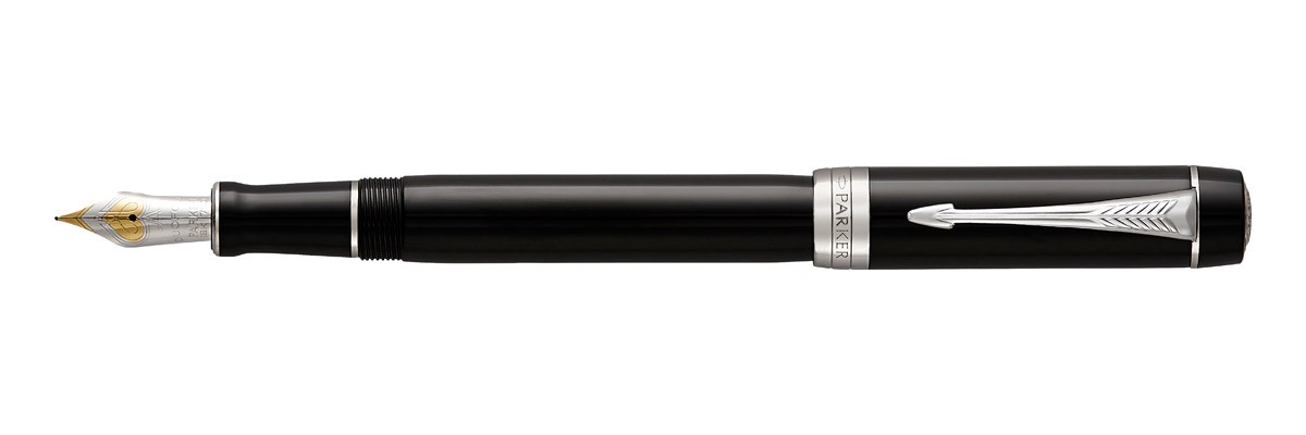 Parker - Duofold - Centennial Classic Black CT - Stilografica