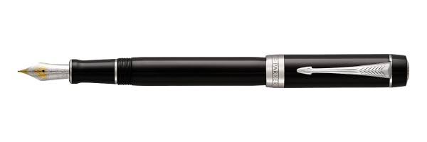 Parker - Duofold - Centennial Classic Black CT - Fountain Pen