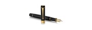 Parker - Duofold - Centennial Classic Black GT - Fountain Pen