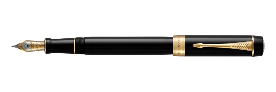 Parker - Duofold - Centennial Classic Black GT - Stilografica