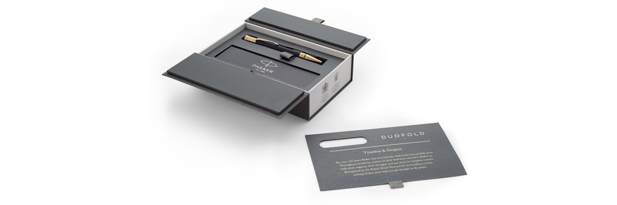 Parker - Duofold - Classic - Black GT - Ballpoint