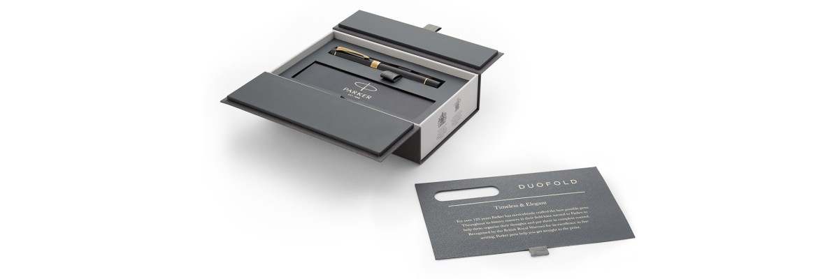 Parker - Duofold - Centennial Classic Black GT - Stilografica