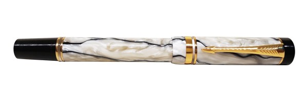 Parker - Duofold - Pearl & Black - Rollerball