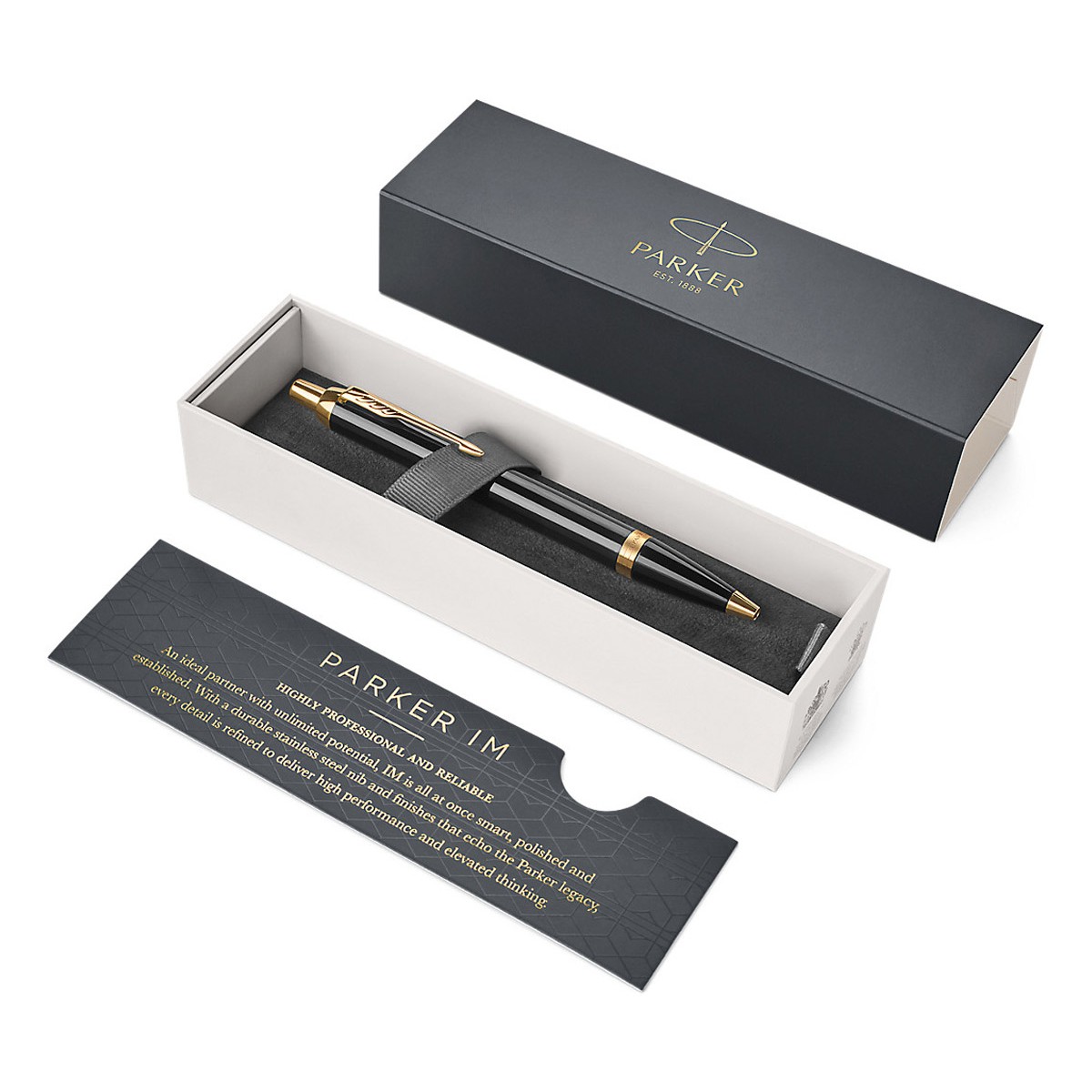 Parker - IM - Black GT - Penna a sfera