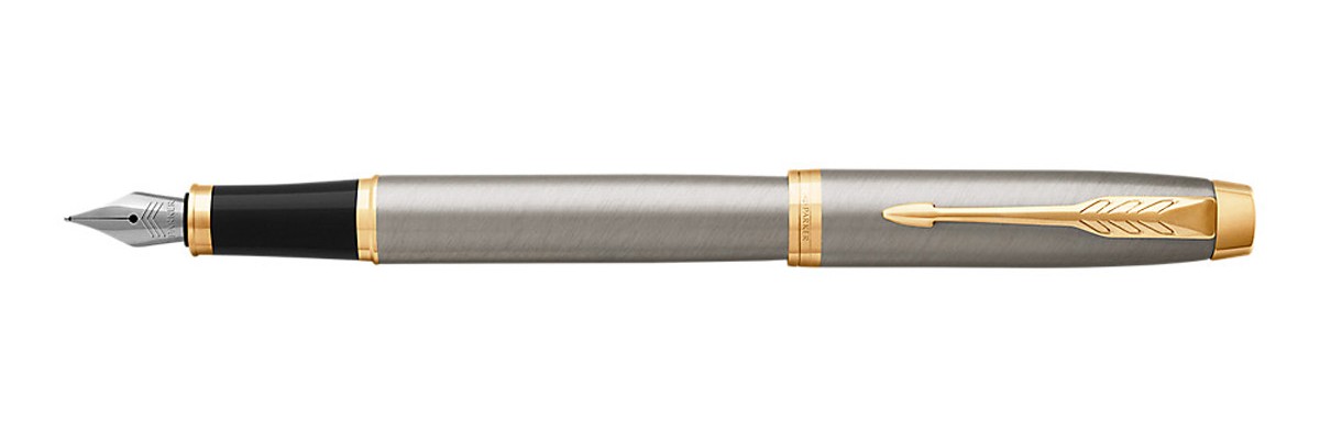 Parker - IM - Brushed Metal GT - Stilografica